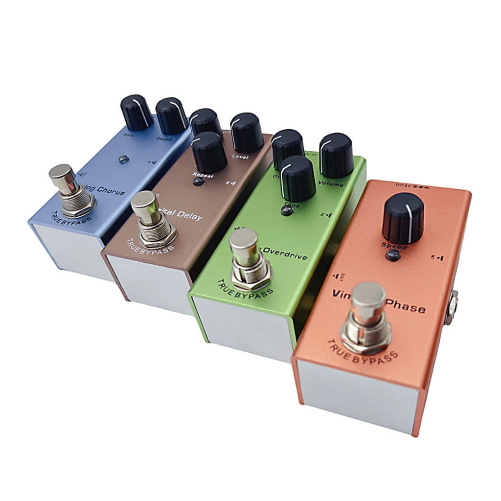 Professional Electric Guitar Overdrive Pedal for Electric Guitar & Bass Small Effect Pedal Processor of Overdrive Tone
