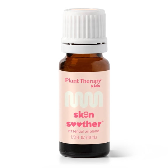 Plant Therapy KidSafe Skin Soother Essential Oil Blend 10 mL (1/3 oz) 100% Pure, Undiluted, Natural Aromatherapy