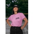 thumbnail image 2 of NYC FACTORY Men's Camp Staff Tee NR, Chest & Back, Pink, M, 2 of 2