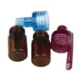 thumbnail image 1 of Inteprter 4 Piezas Botella de Rapé Botellas de Vidrio Recargables Multicolores Estuches de Medicina Electrónica, 1 of 6