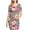 A-Multicolor, variant on breaise Maternity Bodycon Dress,Floral Side Ruch Fitted Maternity Dress Summer Short Sleeve Baby Shower Dress Crew Neck Casual Lounge Pregnancy Dress Daily Wear