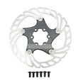 thumbnail image 2 of Mountain Bike Brake Rotor with 6 Bolts, Heat Dissipation Disc, Strong and Durable, CNC Precision Manufacturing, 2 of 7