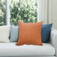 thumbnail image 4 of Uuiauoio 2 pcs Linen Throw Pillow Covers Decorative Square Pillowcases Cushion Covers 15.75x15.75 Inch for Home Decor Sofa Bedroom Car(No Pillow Core), 4 of 6