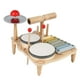 thumbnail image 5 of Juego de batería de xilófono, juguetes musicales para bebés, juguete para niños pequeños, tambor, xilófono, pandereta, juguete, regalos del Día de 2 pads de batería, 5 of 9