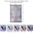 thumbnail image 2 of JV Home Area Rug Oushak Multicolored 4'x6' Washable Carpet Anti Slip, 2 of 6