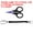 Colorful Titanium, variant on Uxcell Fishing Scissors Stainless Steel Non-Slip Braided Serrated Edge Scissor with Lanyard, 2 Pack Black