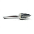 thumbnail image 6 of SG-6 Single Cut Tree Pointed 5/8" x 1" Carbide Burr Bur Tool Die Grinder Bit 1/4" Shank, 6 of 6