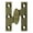 Antique Brass, variant on Deltana OK2015U3UNL-L 2" x 1-1/2" Hinge in Unlacquered Brass