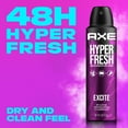 thumbnail image 4 of AXE Excite Deodorant Spray without Aluminum Crisp Coconut and Black Pepper 4 oz, 4 of 14