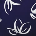 thumbnail image 2 of Simply Daisy 16" x 16" Eva Polyester Indoor/Outdoor Throw Pillow, Navy, 2 of 3