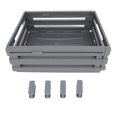 thumbnail image 2 of Retractable Plastic Storage Bins with Handle, Expandable Storage Basket Stackable Sundries Storage Bin Pantry Organizer Container Box for Closet, Kitchen, Refrigerator, Cabinet, 2 of 7