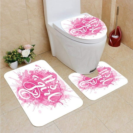 JSDART Gender Reveal Stylized Its A Girl Brushstroke Birth New Family ...