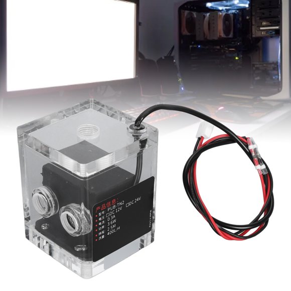 Water Cooling Pump, Mute Integrated Built in Filter CPU Water Cooling Pump for CPU Liquid Cooling System