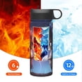 thumbnail image 6 of Bingfone Dreamy Forest Elf Print 18oz Sports Insulated Kettle With Straw, Leakproof & BPA Free, Drinking Sports Water Bottle for Fitness, Gym & Outdoor, 6 of 8