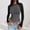Gray, variant on HOMBOM Womens Fall Going Out Tops Cold Shoulder Long Sleeve Colorblock Blue T Shirts Y2K for Ladies Slim