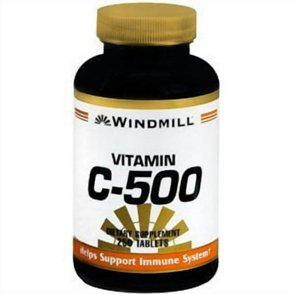 Windmill Vitamin C-500 Tablets 250 Tablets