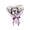 Purple, variant on Hand-Knitted Yarn Flower Bouquet, Handmade Floral Arrangement For Valentine's Day & Birthdays, Decorative Gift Set With Simulation Flowers, Bag & Light String