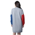 thumbnail image 2 of Women's G-III 4Her by Carl Banks Heather Gray Philadelphia Phillies Free Ball Long Sleeve Sneaker Dress, 2 of 2