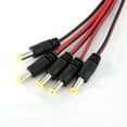 thumbnail image 4 of 10PCS 12V CCTV Security Camera DC Power Pigtail, 11inch Length, Polarity Indicator, Simple Power Connectivity, Coaxial Connector 2.1mm 5.5mm, 4 of 8