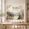 thumbnail image 4 of Mountain Lake Breathe with Peace, Mystical Fantasy for Space Lovers, Galaxy Room Decor Room Accent, Mother'S Day Gift, Tapestry Wall Hanging for Bedroom and Dorm, 4 of 5