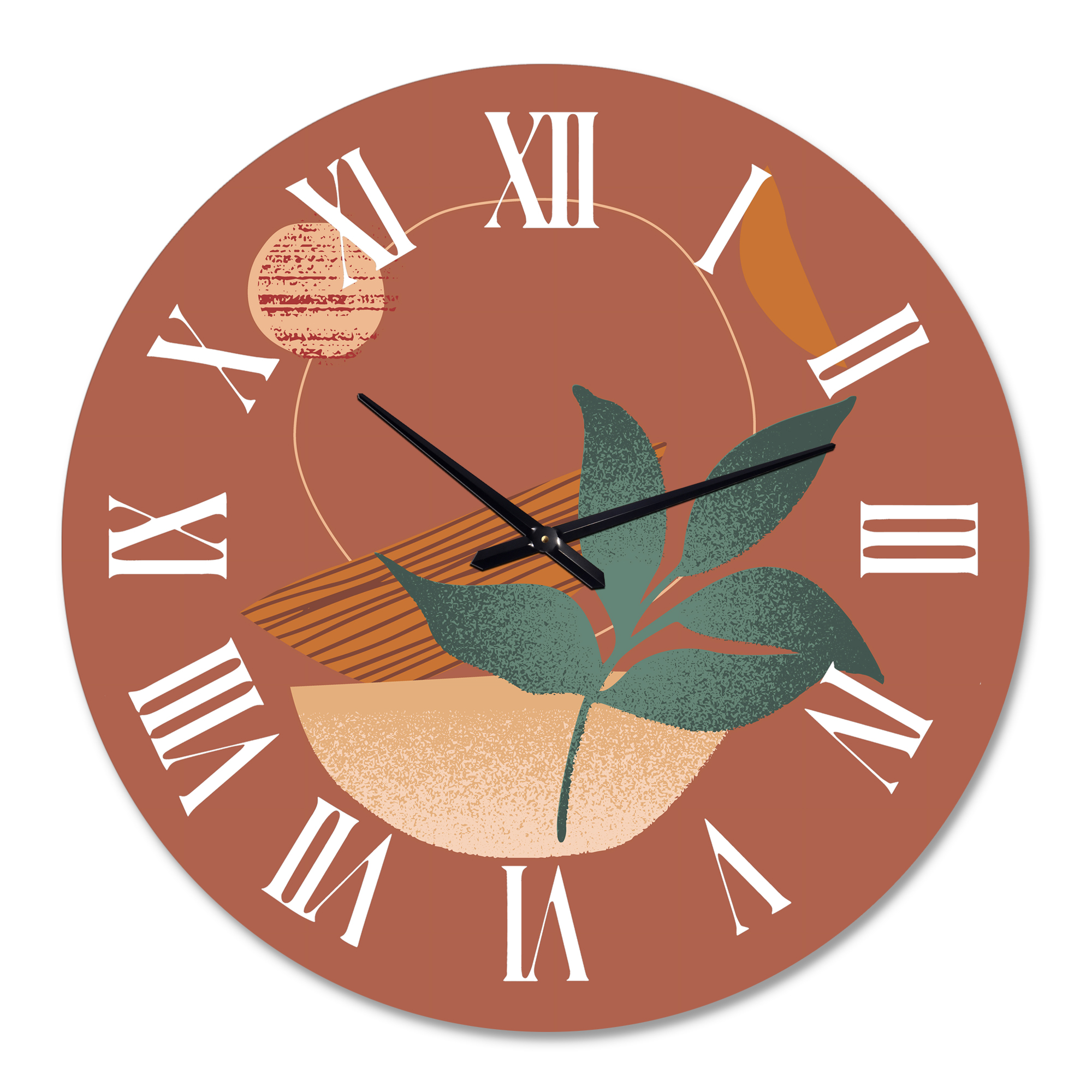 Designart 1 in Quartz Modern/Contemporary Wall Clock