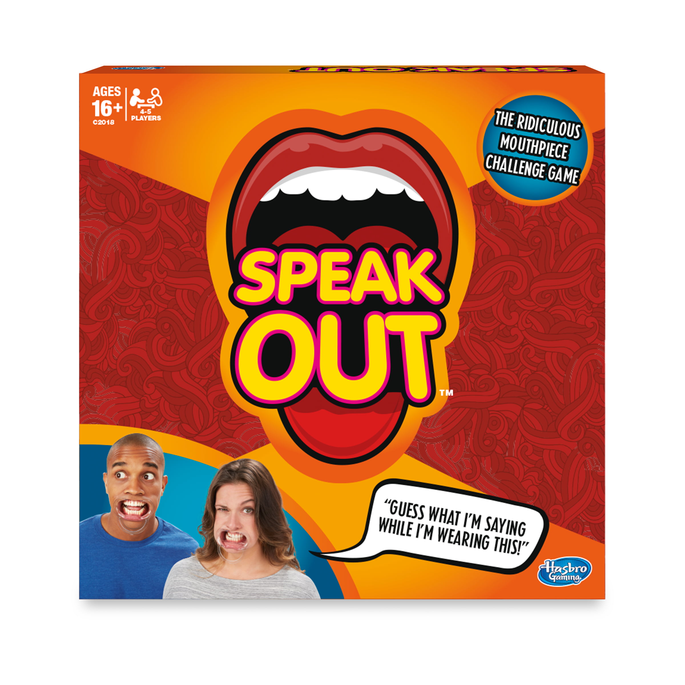 Speak Out Game Board Party Game Speak Up Mouth Piece Challenge Gift Activity 