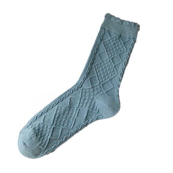 MZXELPRJD No Show Socks Womens Socks Solid Color Socks Colorful Lightweight Cotton Socks, Ankle Compression Socks for Women Green