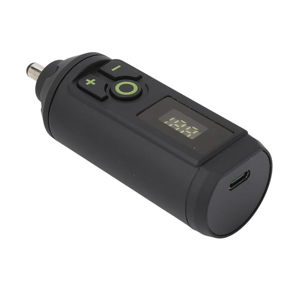 Power Supply, Usb C Rechargeable 1200Mah Battery Pack With Lcd Digital Display, Machine Pen Power Supply for Pen Machine (DC)