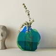 thumbnail image 3 of Terrarios con jarrones de flores acrílicas, jarrones con capullos, jardineras hidropónicas Verde, 3 of 8