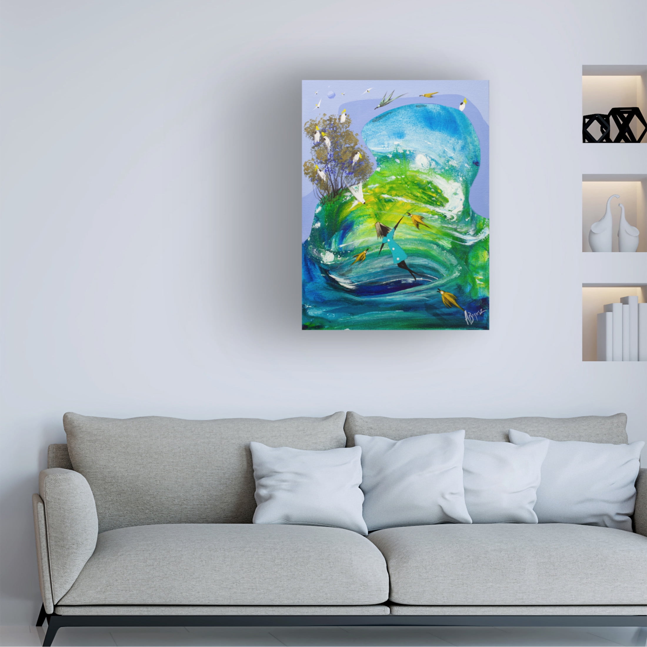 Trademark Fine Art Adam Bogusz  A new beginning Canvas Wall Art