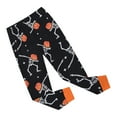 thumbnail image 5 of Halloween Pumpkin Skeleton Pajamas for 3-8T Boy Girl Glow-in-the-Dark 2 Pieces Sleepwear Tops and Pants Set, 5 of 12
