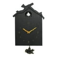 thumbnail image 1 of Milaget Natural Wall Clock Wooden Bird Cuckoo House Walls Watch Decoration Decors Model Model 1, 1 of 8