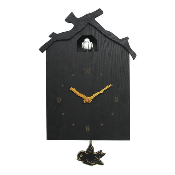 Cuckoo House Reloj de pared Swinging Pendulum Wallclock Reloj para sala de estar Comedor Modelo 1 jinwen Reloj de pared