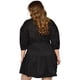 thumbnail image 3 of Vestido camisero Roman Fashion 0214 Negro Talla Extra 38, 3 of 6