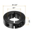 thumbnail image 2 of Uxcell 4pcs Shaft Collar 1" Bore 1-3/4" OD 1/2" Width Single Split Axle Clamp-On Collar with Set Screw, 2 of 5
