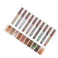 thumbnail image 2 of 10 Pieces/Set Women Eyeshadow Replacement Glitter Fashionable Fast Drying Ladies Eye Shadow Cosmetic Makeup Tool, 2 of 9