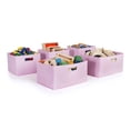 thumbnail image 1 of Bacs de rangement roses – Ensemble de 5, 1 of 2