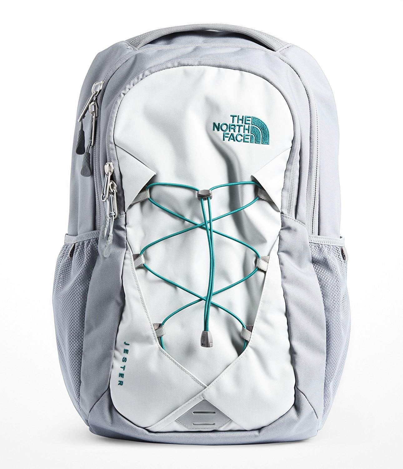 north face jester backpack mid grey