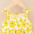thumbnail image 3 of Vestido de verano para niñas pequeñas, sin mangas, con tirantes, vestido de fiesta para niñas, 3 of 5