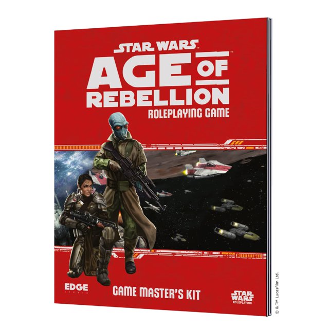 Libro de reglas básico de Edge Studio Star Wars Age Of Rebellion | Juego de rol | Juego de estrategia | Juego de aventuras para adultos y niños | Edades 14 | 2-8 jugadores | Tiempo de juego promedio 1