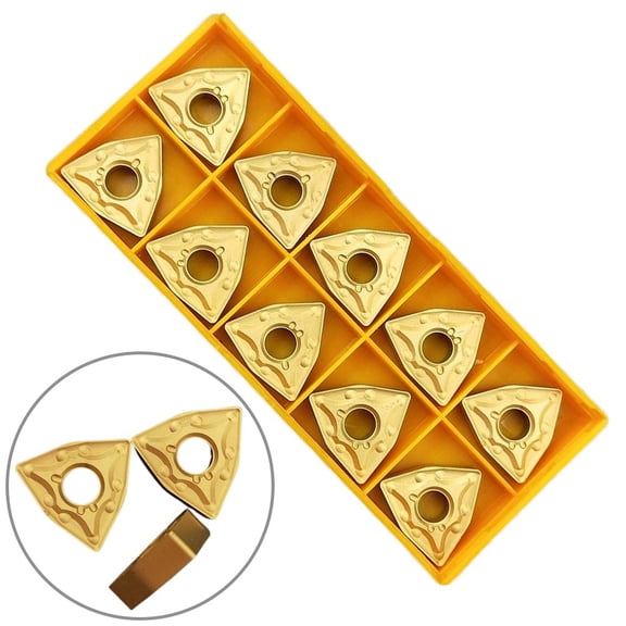 Yannee 10 Pcs WNMG080408-MA WNMG432 CNC Carbide inserts turning inserts WNMG