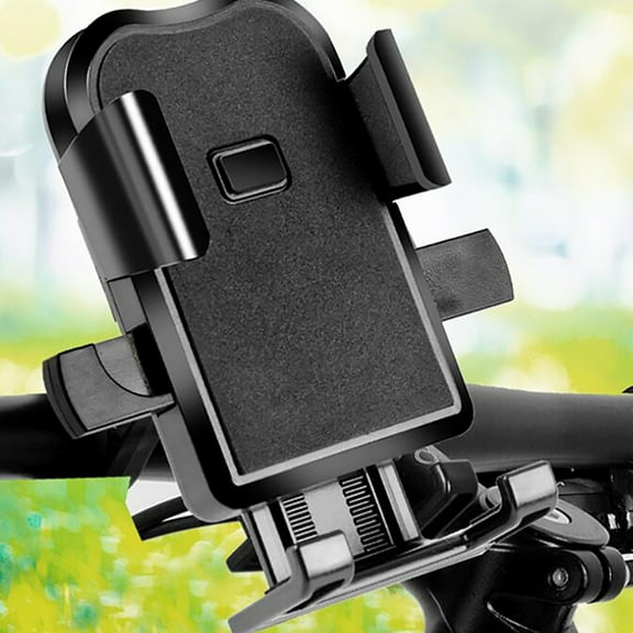 CIMAXIC Adjustable Motorcycle Handlebar Phone Mount Holder with Resin, 1 Set Cellphone Holder for Bikes
