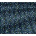 thumbnail image 4 of oneOone Cotton Jersey Midnight Blue Fabric Geometric Texture Diy Clothing Quilting Fabric Print Fabric By Yard 58 Inch Wide, 4 of 4
