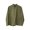 Army Green, variant on Men Stand Collar Button Down Lightweight Shacket Jacket, Long Sleeve Snap Button Overshirt with Pocket Navy XXL(XXL)