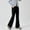 Black, variant on NAISIBABY Girls Sweatpants with Pockets (5-15T), Flare Leg Cotton Casual Elastic Waist Comfortable Sport Pants Gray 12T