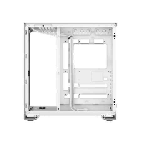 CORSAIR - 6500X ATX Mid-Tower Dual Chamber Case - White