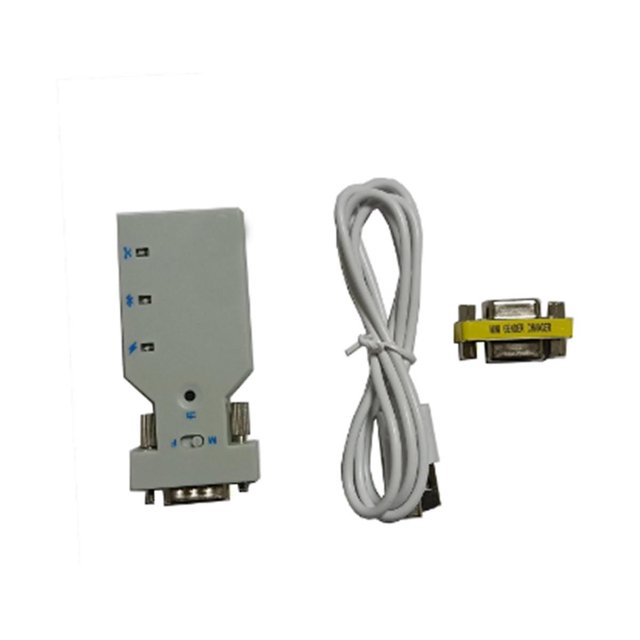 BT578 V3 RS232 Cabezal maestro-esclavo inalámbrico macho y hembra para puerto serie de estación compatible con Blueto como se muestra