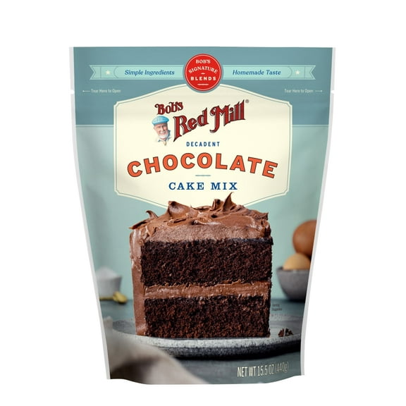 Bobs Red Mill Decadent Chocolate Cake Mix - 15.5 oz - Pack of 2