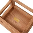 thumbnail image 3 of CONSDAN Step Stool 13 inch, Kids Stool, Solid Oak Hardwood Step Stool for Adults, Shoe Changing Stool, Footstool for Kitchen, Bedroom, Living Room, Natural Oak, 3 of 6