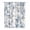 Blue, variant on Blue Floral Birds Kitchen Curtains 63 Inch Length, Farmhouse Flowers Pastoral Grommet Top Bedroom Living Room Curtains, Light Filtering Cafe Curtain Drapes 2 Panels Set 84''x63''